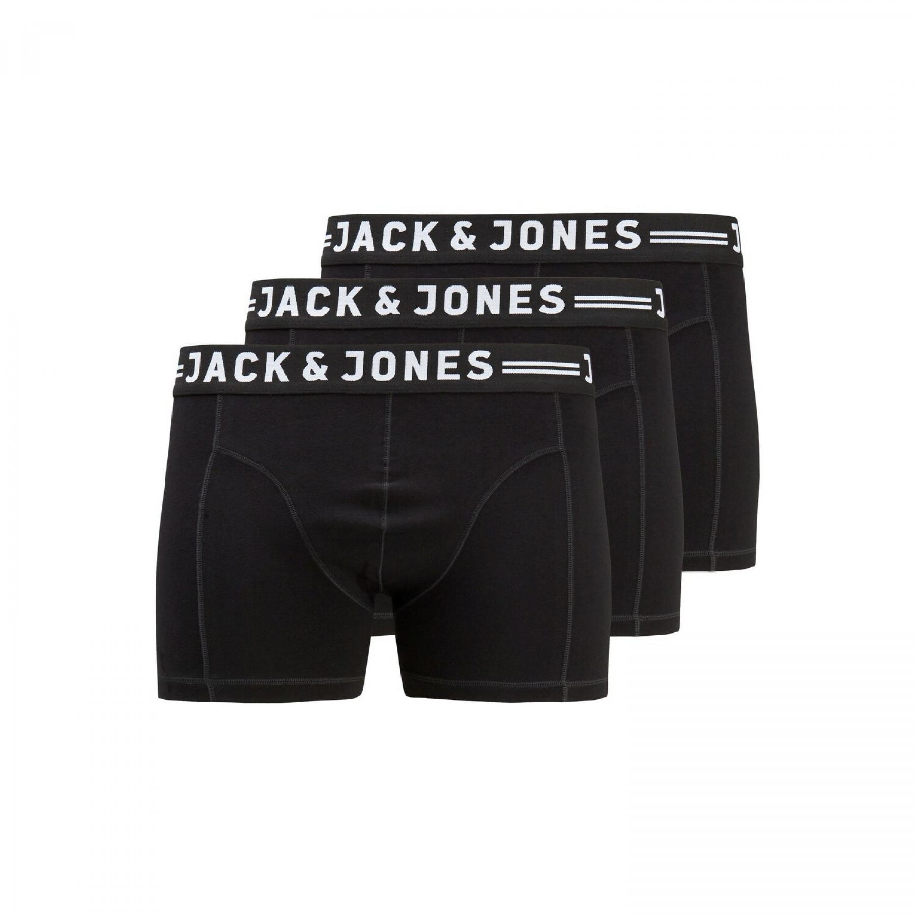 Set van 3 grote boxershorts Jack & Jones Jacsense