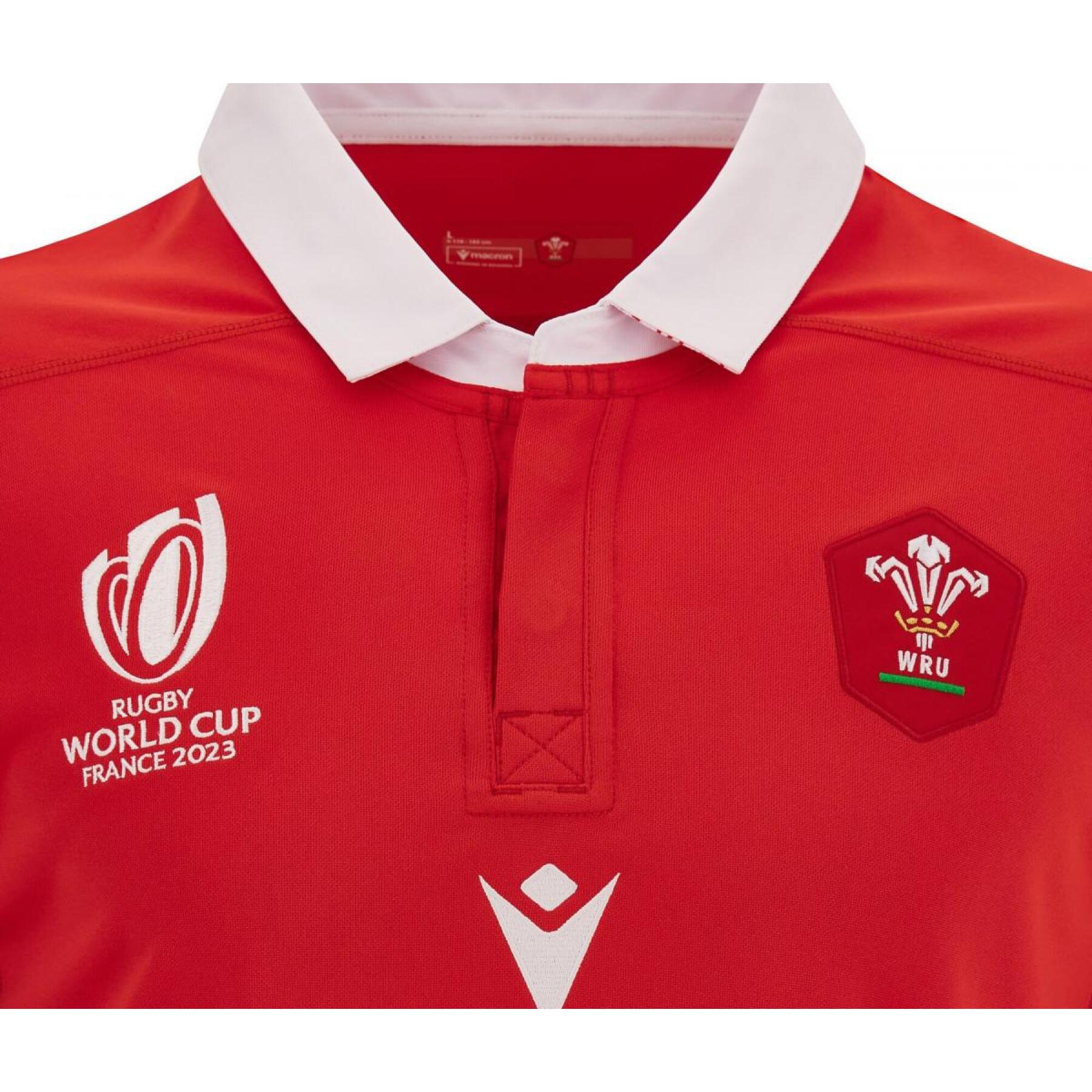 2023 Rugby World Cup Thuisshirt Pays de Galles