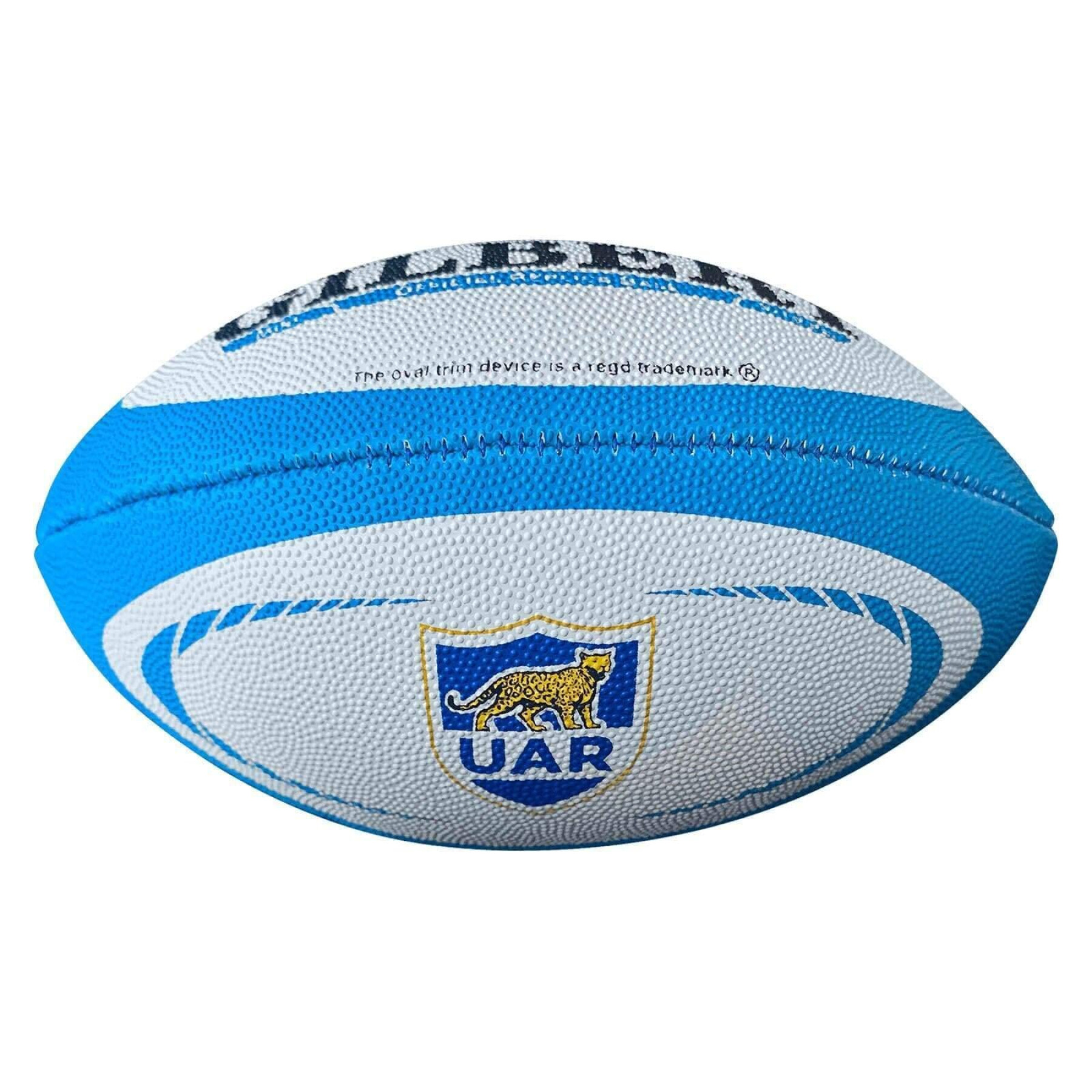 Rugby bal mini replica Gilbert Argentine (taille 1)