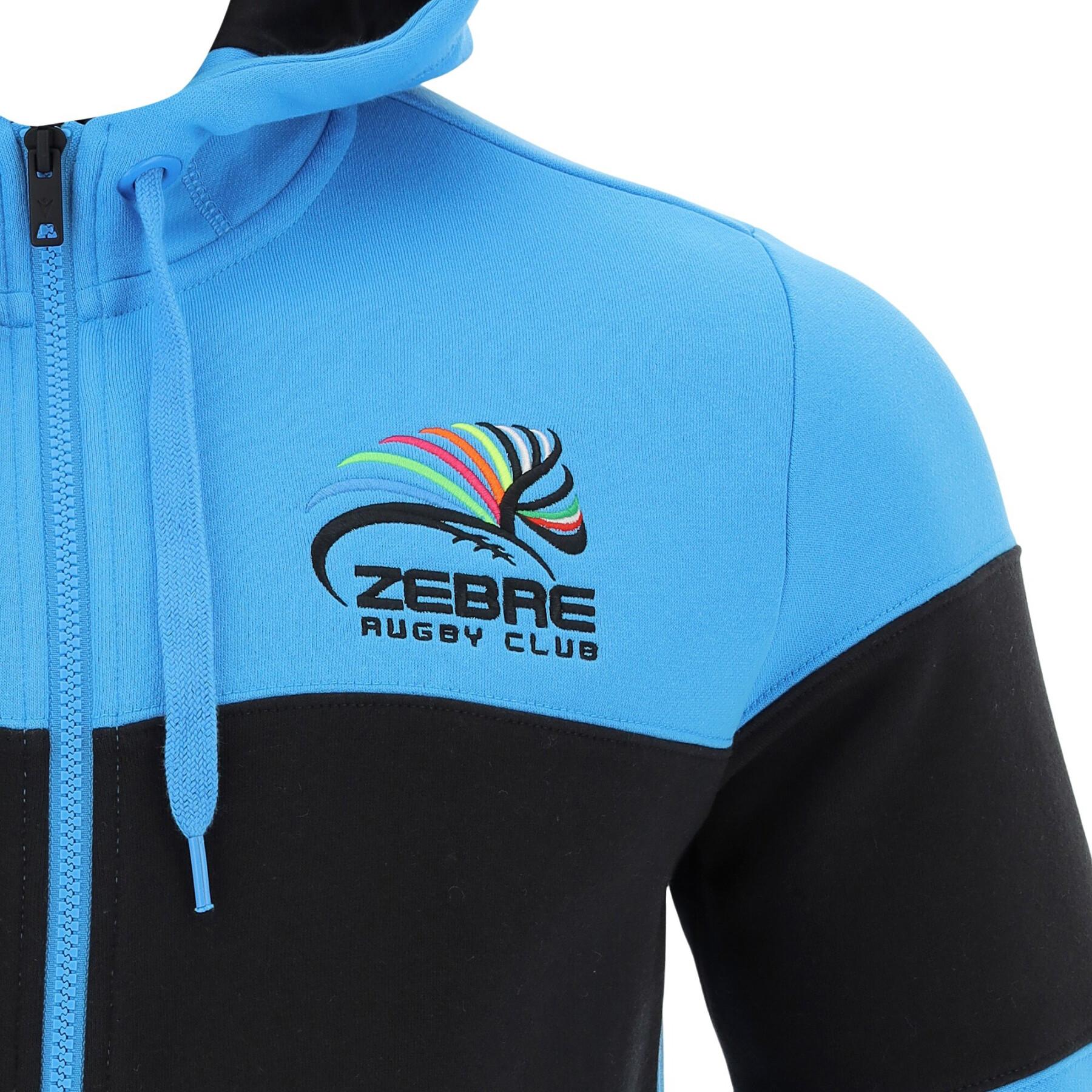 Travel Sweatshirt Zebre rugby 2020/21