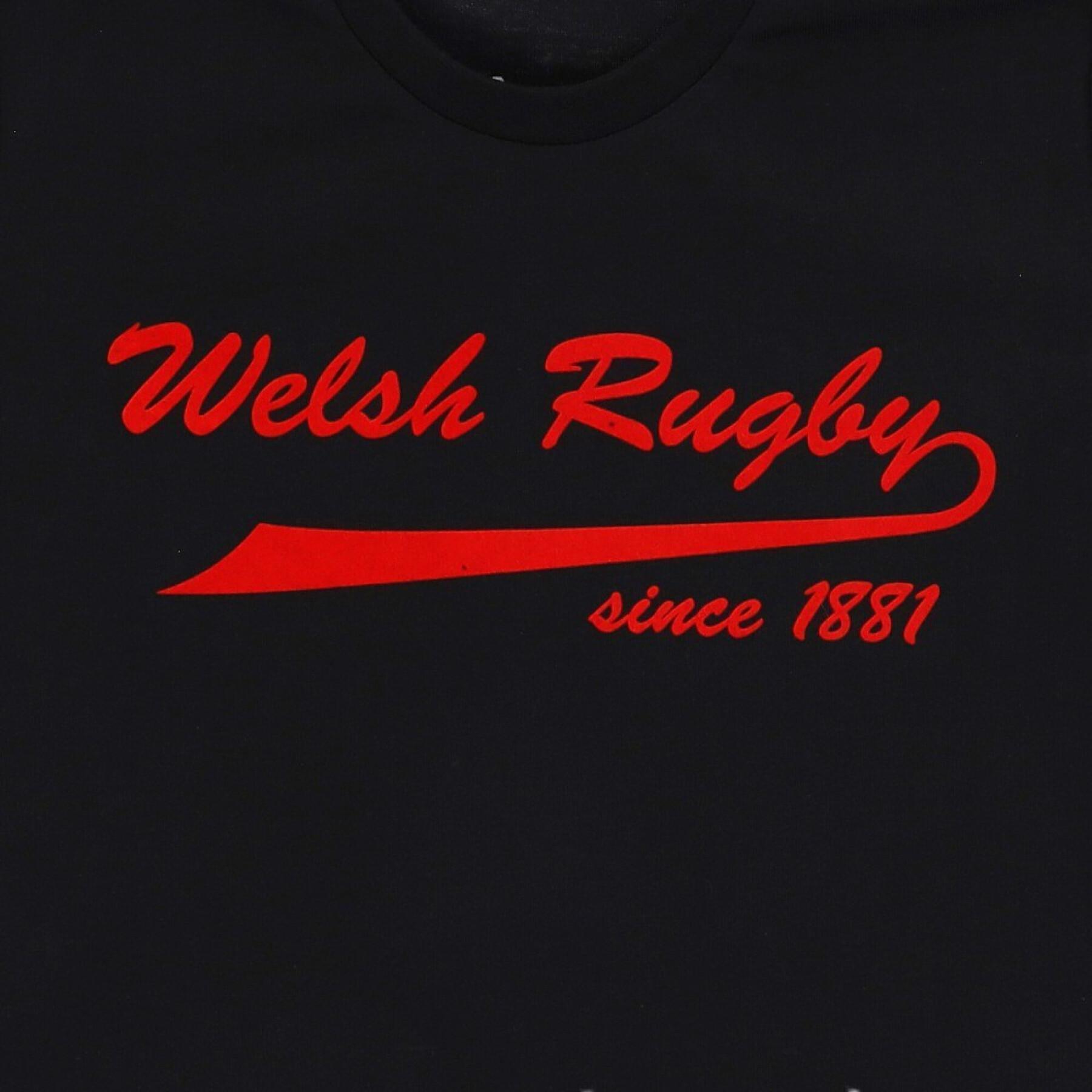 Bedrukt kinder-T-shirt Pays de Galles Rugby XV 2020/21