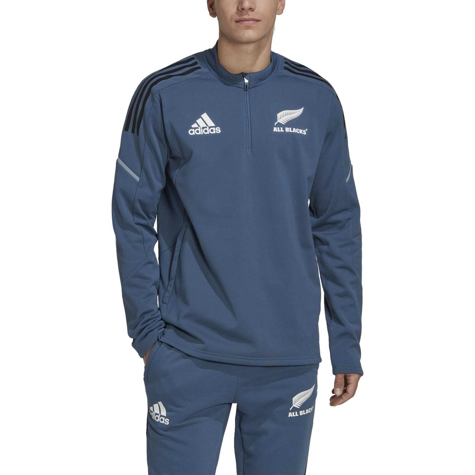 Fleece sweatshirt met 1/4 rits Nouvelle-Zélande 2022/23