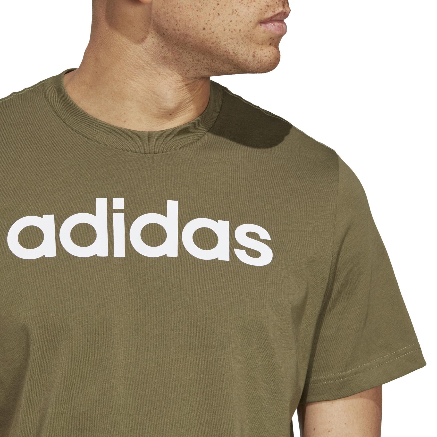 Jersey T-shirt adidas Essentials Linear Embroidered Logo