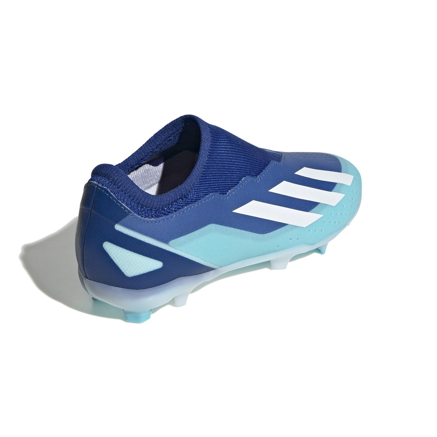 Vetvrije voetbalschoenen voor kinderen adidas X Crazyfast.3 FG - Marinerush Pack
