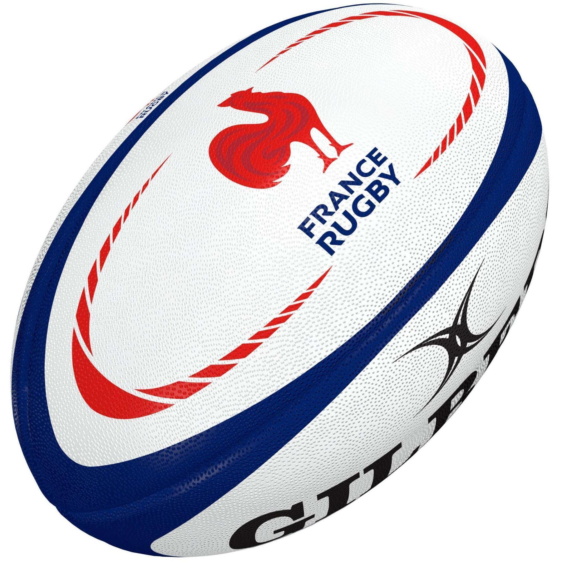 Set van 12 rugbyballen France Dangle