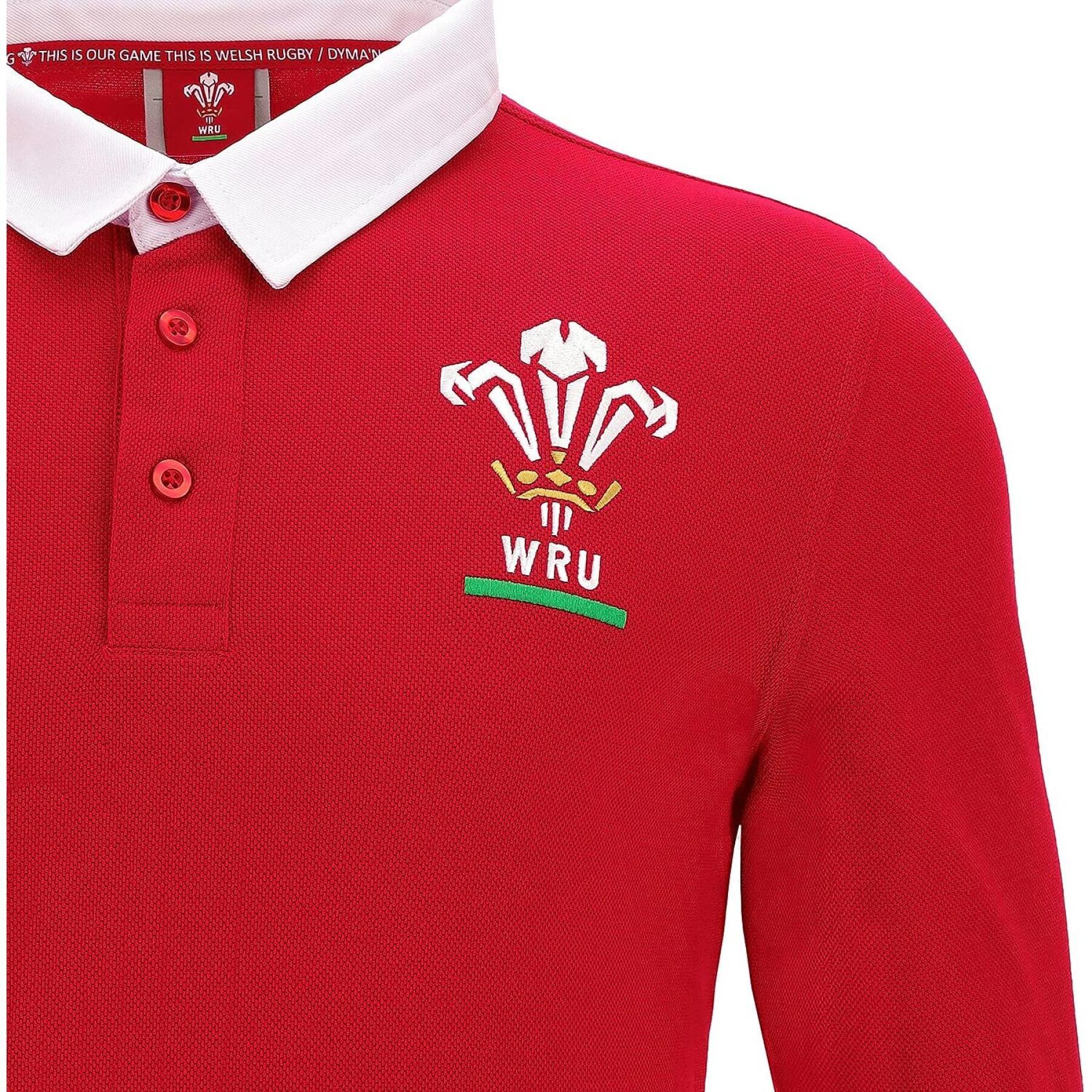 Jersey met lange mouwen Pays de Galles Rugby XV Merch CA
