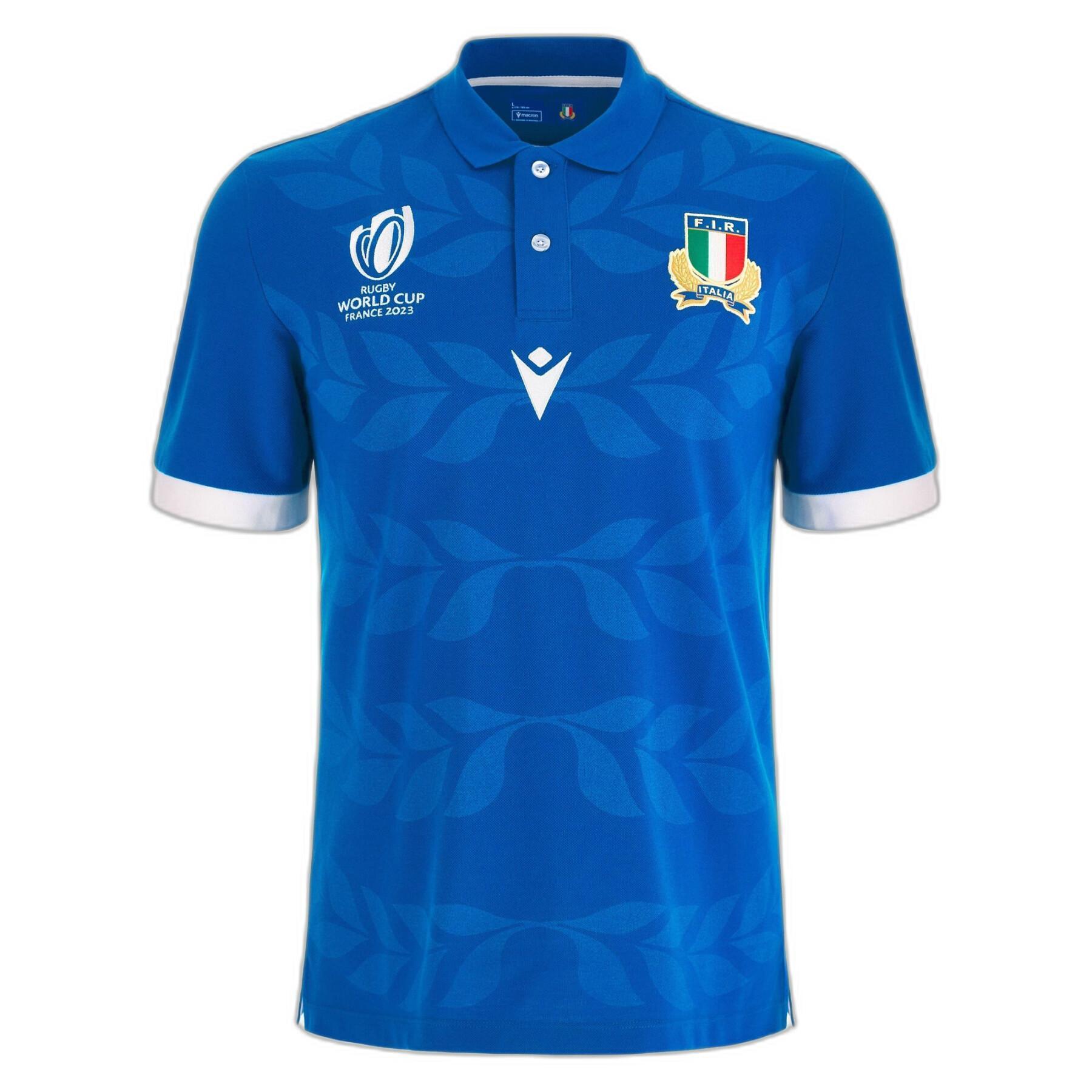 Thuisshirt Italie en coton Coupe du Monde 2023