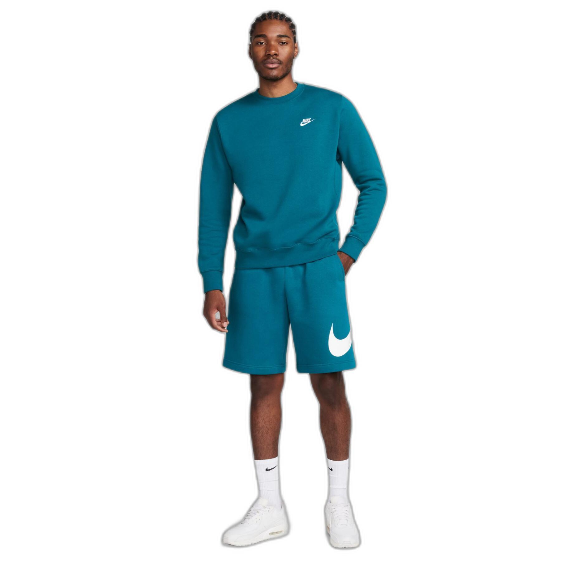 Sweater met ronde hals Nike Club Fleece