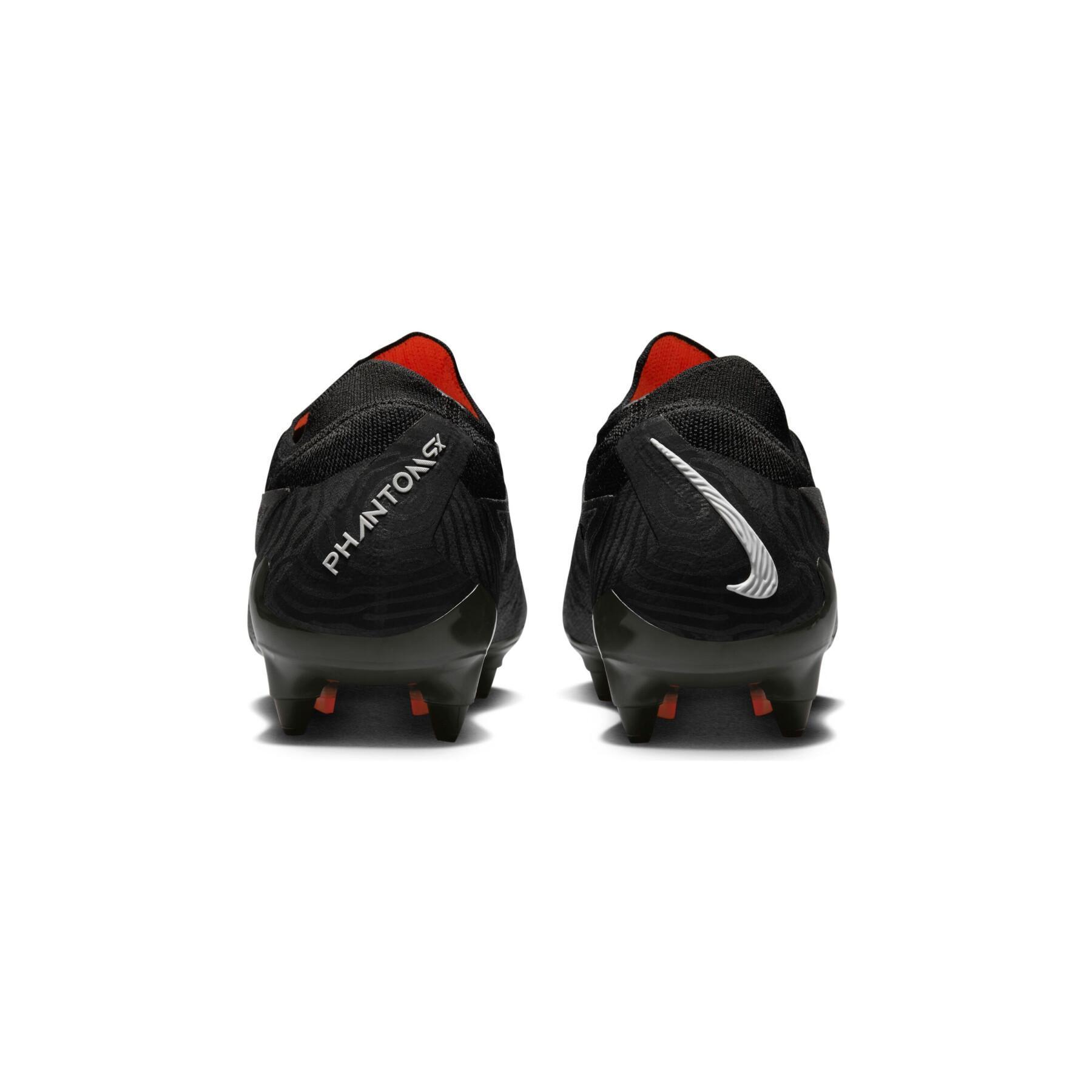 Voetbalschoenen Nike Grip Phantom GX Elite SG-Pro Anti-Clog Traction - Black Pack