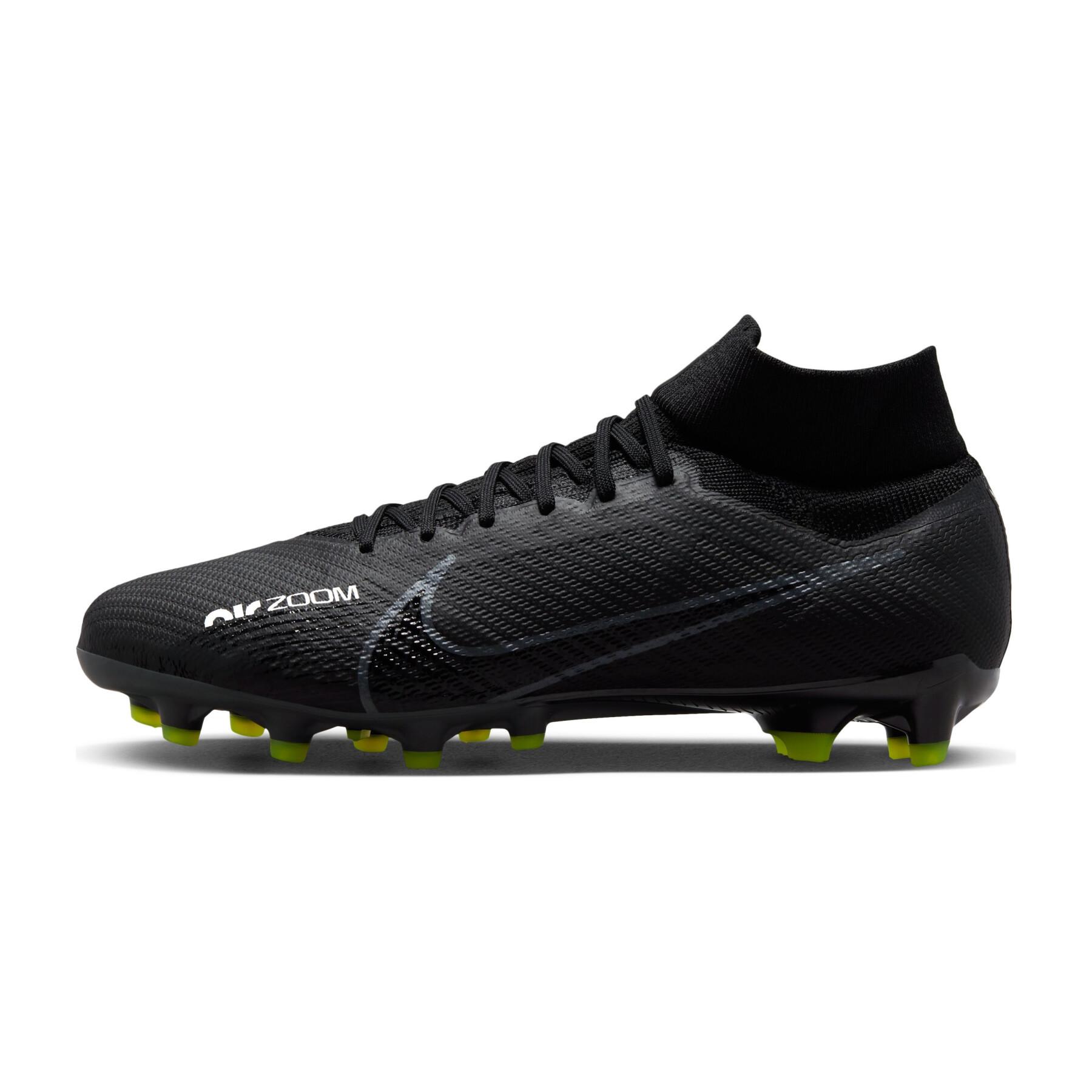 Voetbalschoenen Nike Zoom Mercurial Superfly 9 Pro AG-Pro - Shadow Black Pack