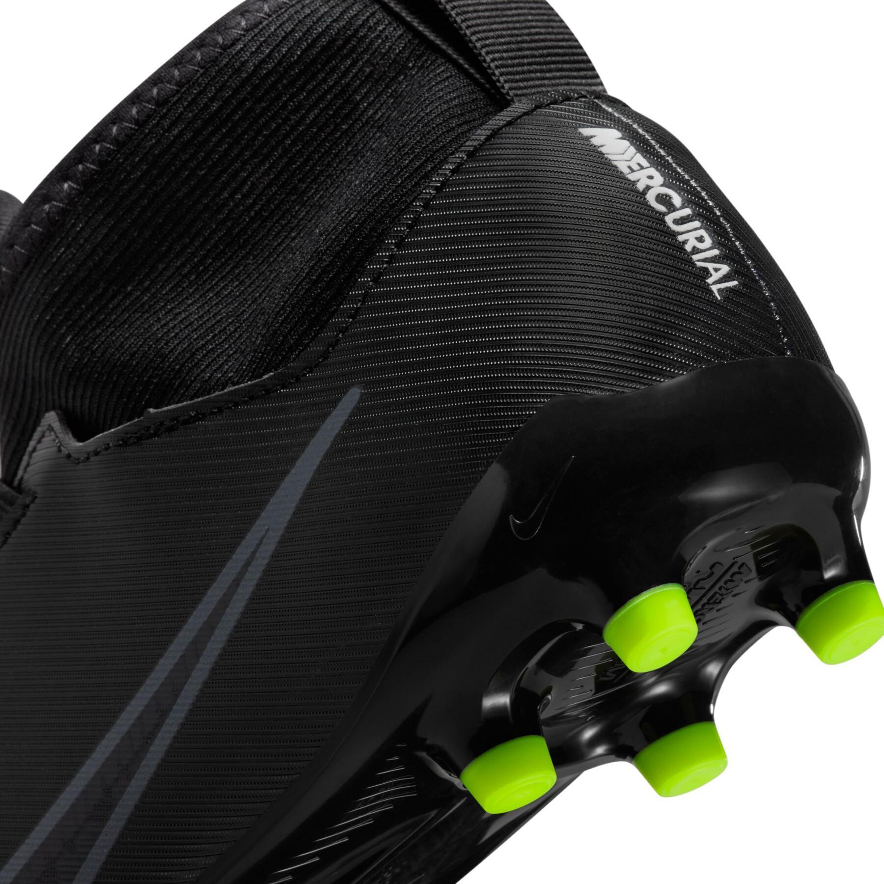 Kindervoetbalschoenen Nike Zoom Mercurial Superfly 9 Academy FG/MG - Shadow Black Pack