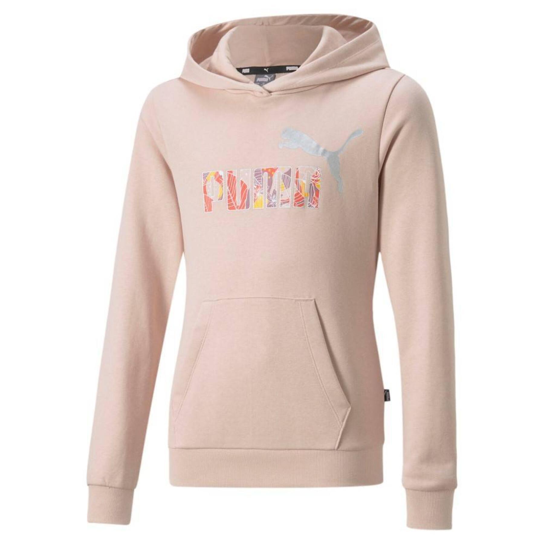 Hooded sweatshirt met meisjeslogo Puma Ess+ Bloom Tr