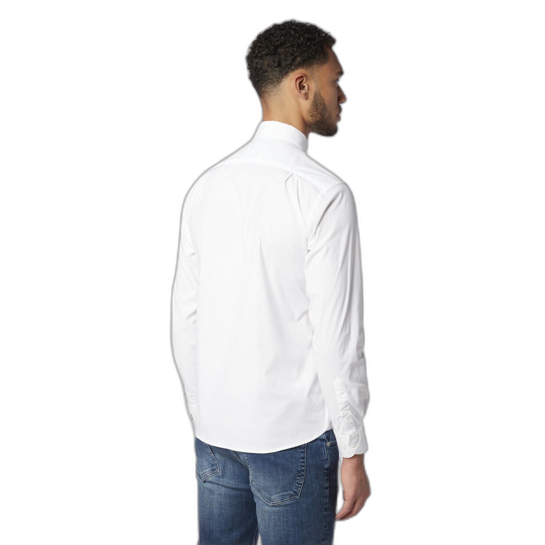Shirt met lange mouwen en klein zakje aan de linkerkant Serge Blanco
