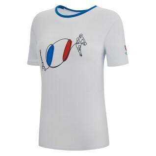 Dames-T-shirt van polykatoen Macron RWC France 2023