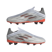 Kindervoetbalschoenen adidas X Speedflow+ FG - Whitespark