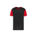 PA4024-Black.SportyRed zwart/sportief rood